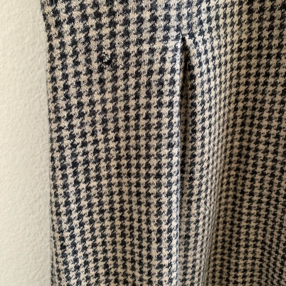 Banana Republic Houndstooth V-neck Dress Sz S - Picture 4 of 6